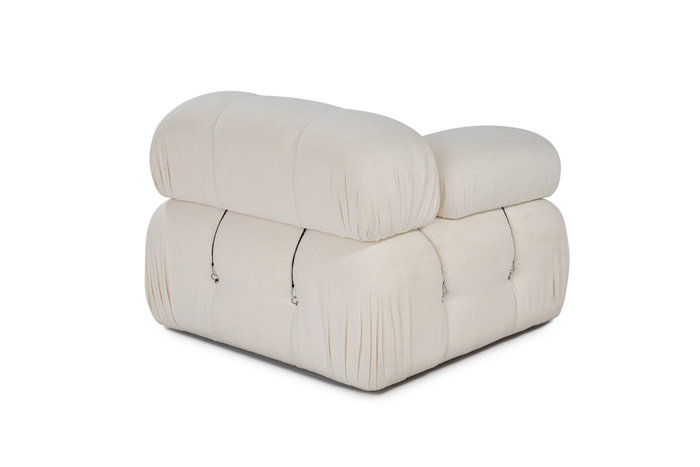 Atelier Del Sofa Sofá 1 Plaza Beige 95x95x75 cm
